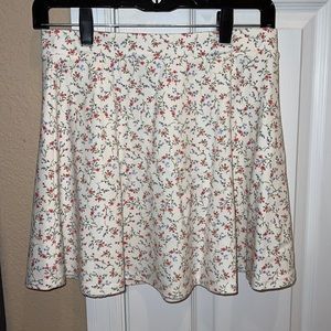 floral skater skirt (forever 21)